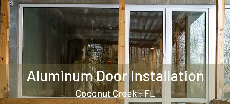  Aluminum Door Installation Coconut Creek - FL