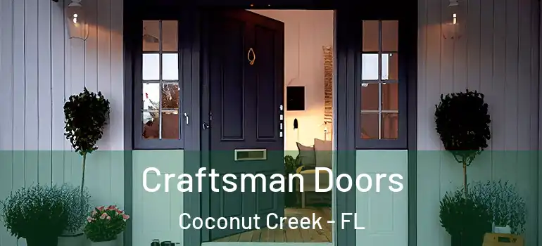  Craftsman Doors Coconut Creek - FL