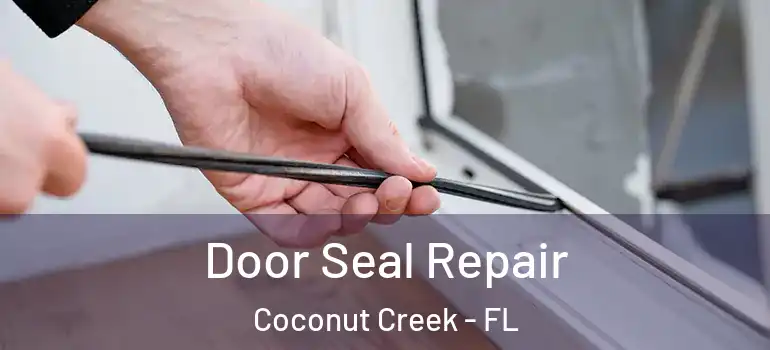  Door Seal Repair Coconut Creek - FL