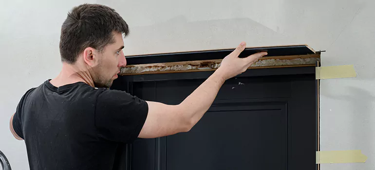 Wood Door Hole Repair in Coconut Creek, FL