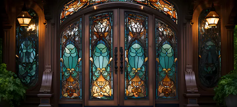 Wrought Iron Storm Door in Coconut Creek, FL