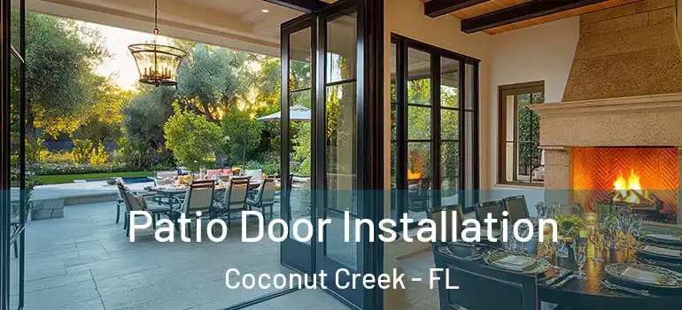  Patio Door Installation Coconut Creek - FL
