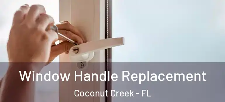  Window Handle Replacement Coconut Creek - FL