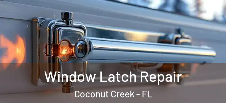  Window Latch Repair Coconut Creek - FL